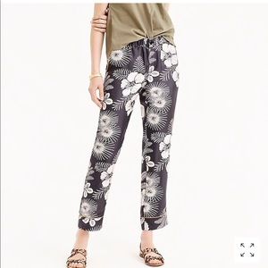 Silk Printed Pants
